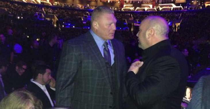 Brock Lesnar, Dana White