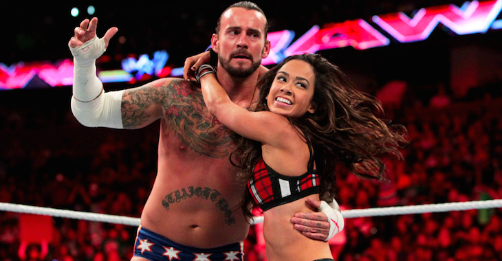 CM Punk and AJ Lee