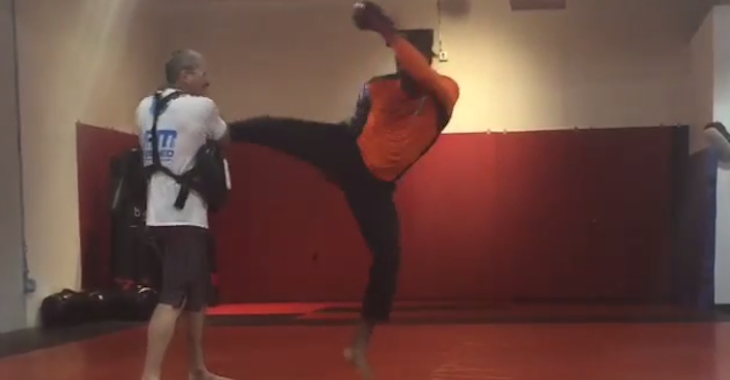 Jon Jones Sparring