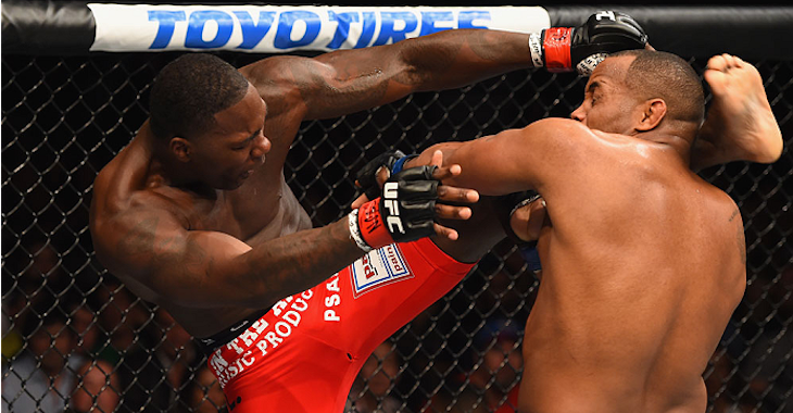 Daniel Cormier and Anthony "Rumble" Johnson