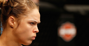 Ronda Rousey serious