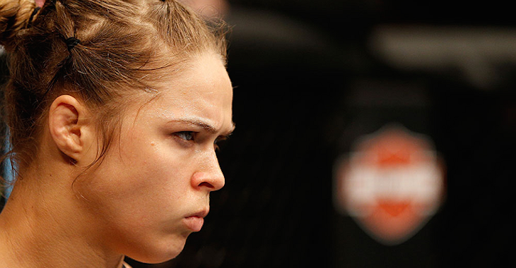 Ronda Rousey serious