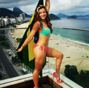 TBT! Miesha Tate Stuns In Bikini On Brazilian Rooftop -- You're Welcome! | BJPenn.com
