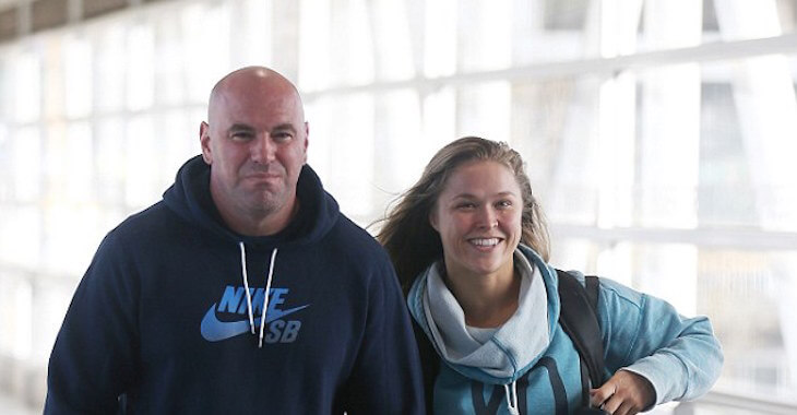 Dana White explains why Ronda Rousey took so much time off.