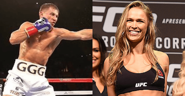 Ronda Rousey Showing Support For Triple G, And He's Flattered
