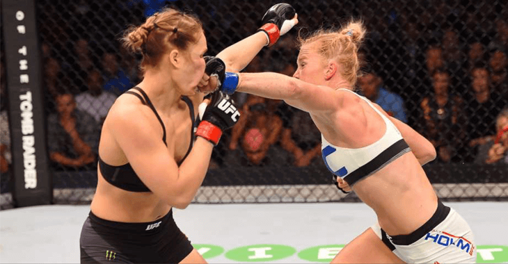 Holly Holm Ronda Rousey