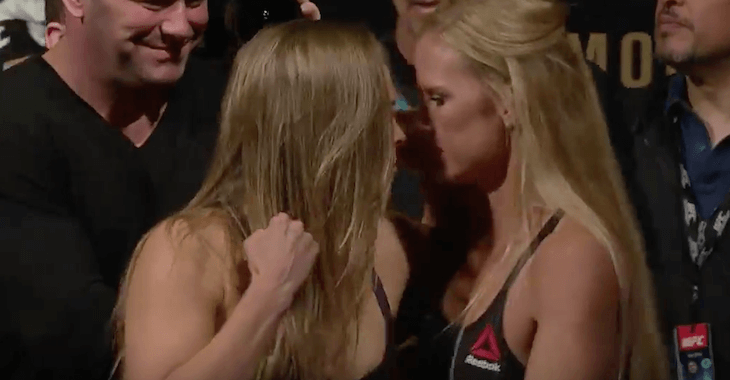 Ronda Rousey Holly Holm