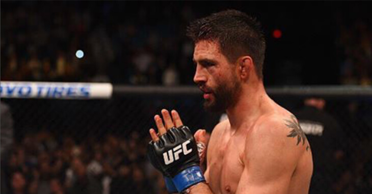 Carlos Condit in the Octagon