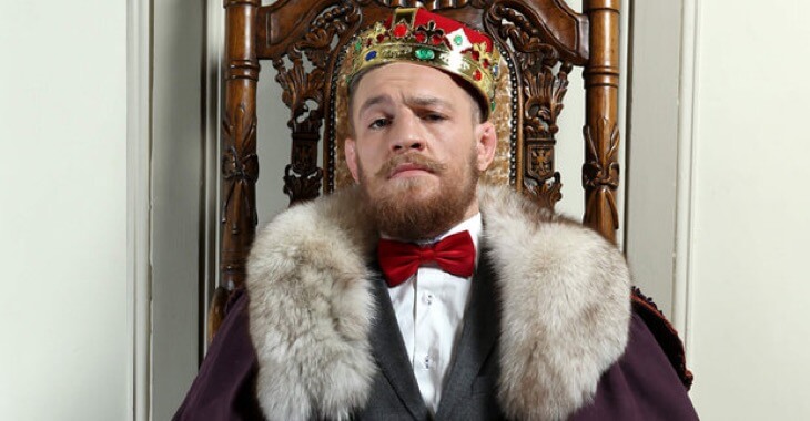 Conor McGregor on throne, Duane Ludwig