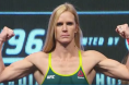 Holly Holm weighing-in