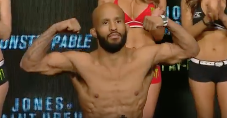 Demetrious Johnson weigh-in