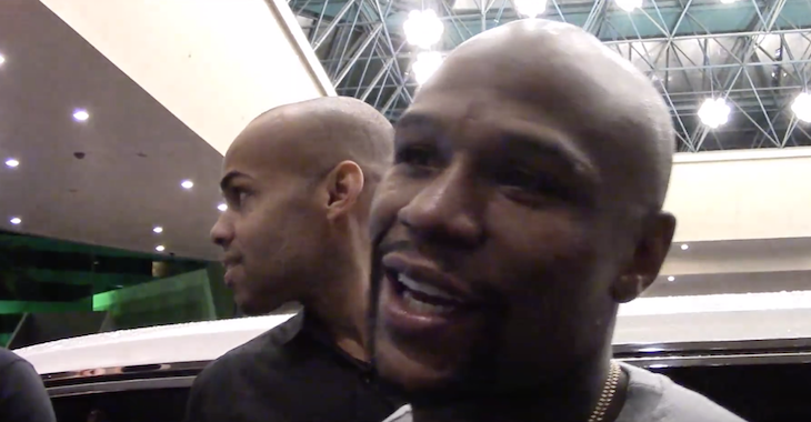 Floyd Mayweather talks Dana White