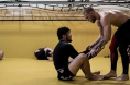 Conor McGregor and Dillon Danis train at SBG