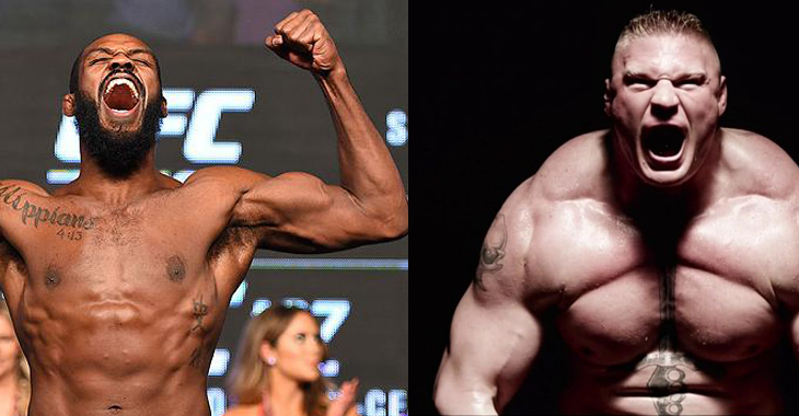 Jon Jones Brock Lesnar