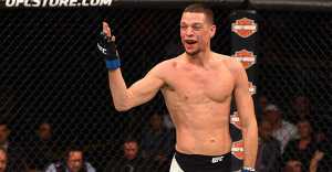 Nate Diaz smile