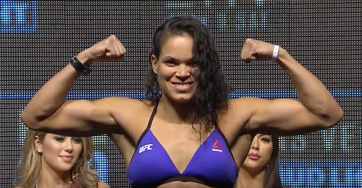 Amanda Nunes weighs in