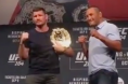 Bisping Henderson staredown