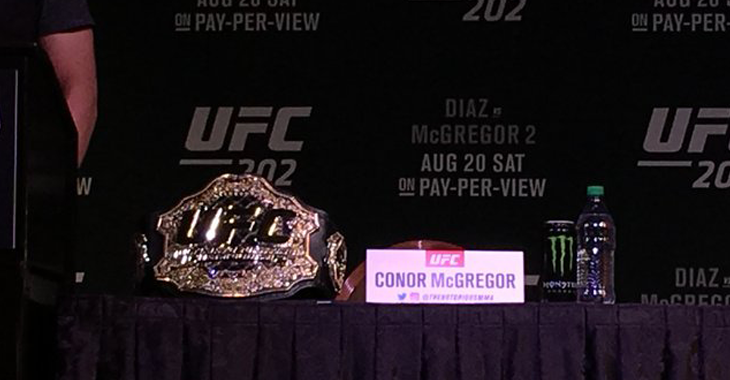 UFC 202 press conference