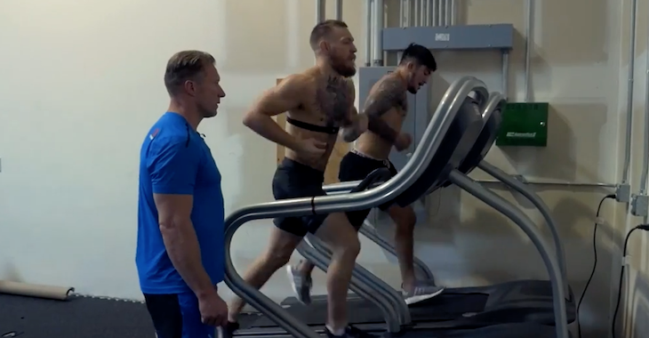 Conor McGregor treadmill