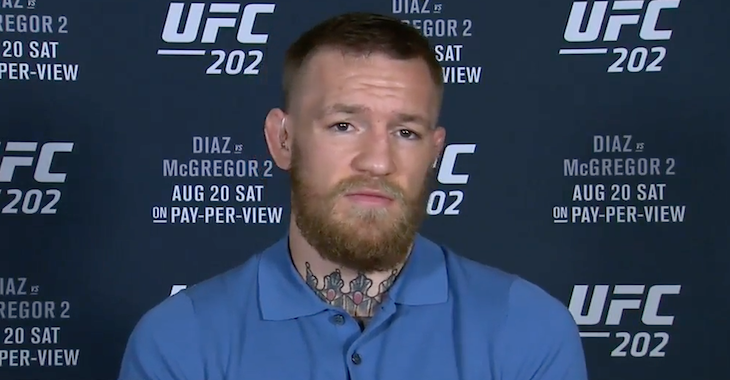 Conor McGregor interview