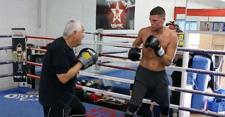 Richard Perez and Nate Diaz