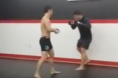 Doo Ho Choi sparring