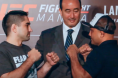 BJ Penn vs. Ricardo Lamas staredown