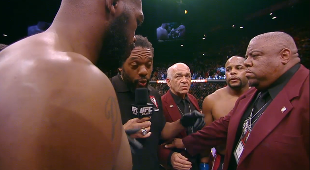 Jon Jones and Daniel Cormier