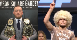 Conor McGregor and Khabib Nurmagomedov