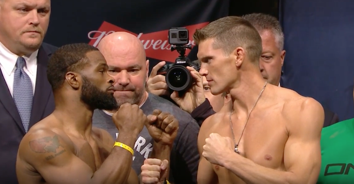 Stephen Thompson and Tyron Woodley go at it on Twitter