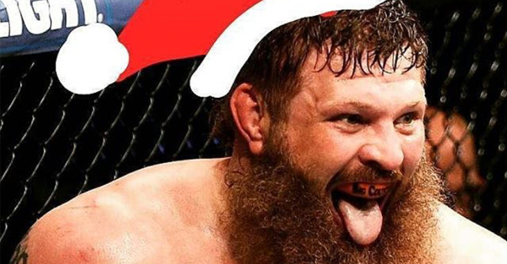 mma fighter holiday
