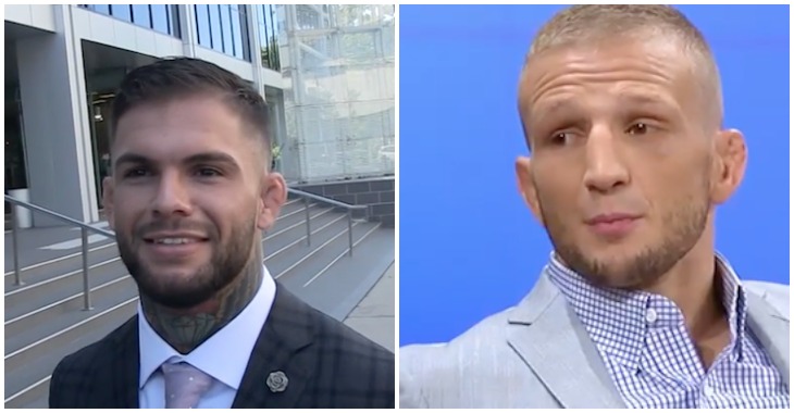 Cody Garbrandt and TJ Dillashaw TUF 25 coaches