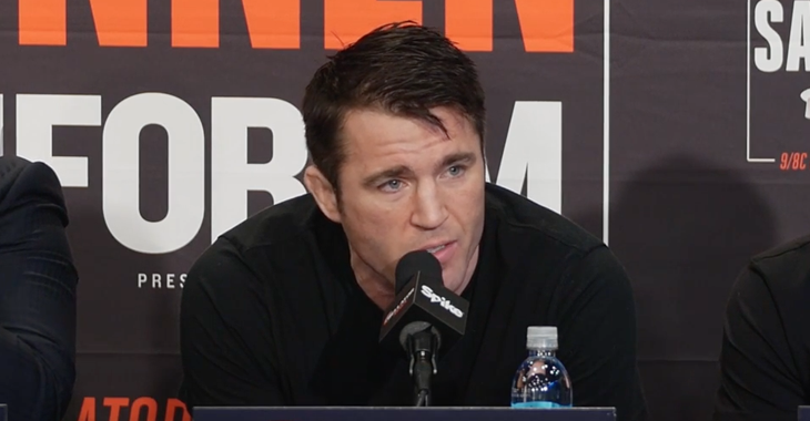 Chael Sonnen Tito Ortiz bellator 170 presser