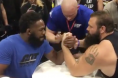 Jon Jones Robert Oberst arm wrestle
