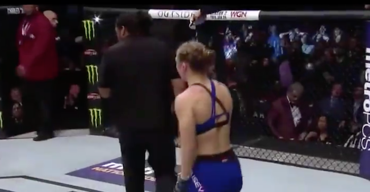 Ronda Rousey stoppage