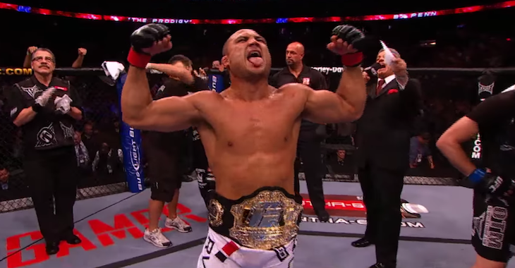 BJ Penn defends lightweight title