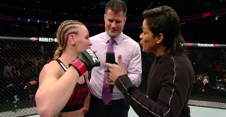 Amanda Nunes and Valentina Shevchenko face off