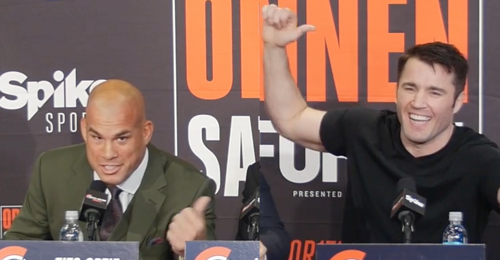 Tito Ortiz Chael Sonnen bellator 170 presser