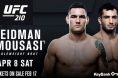 Chris Weidman Gegard Mousasi UFC 210