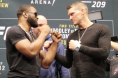 Stephen Thompson and Tyron Woodley square off