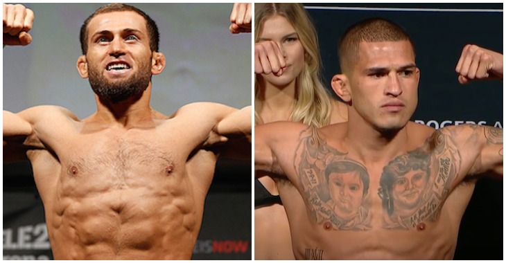 Mairbek Taisumov and Anthony Pettis