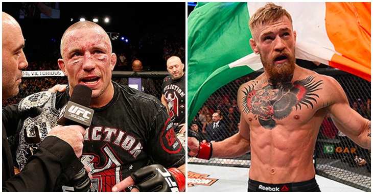 Georges St-Pierre conor McGregor