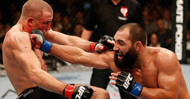 Georges St-Pierre Johny Hendricks