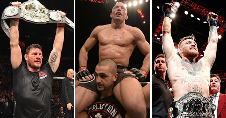 Georges St-Pierre coach wants Conor McGregor, Michael Bisping