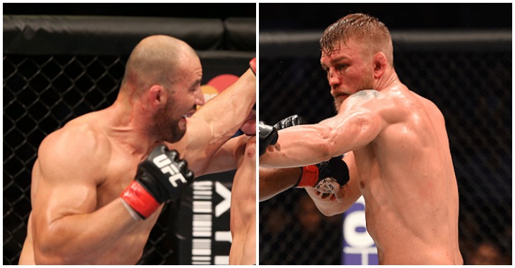 Glover Teixeira and Alexander Gustafsson