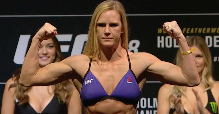 Holly Holm at UFC 208