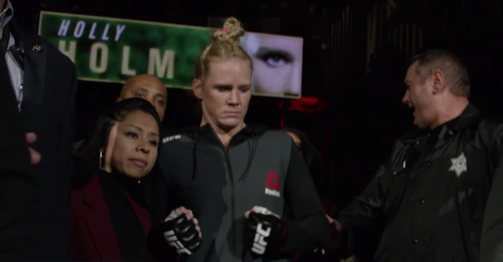 Holly Holm fights at UFC 208