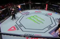 Chris Weidman's corner reacts to Gegard Mousasi stoppage