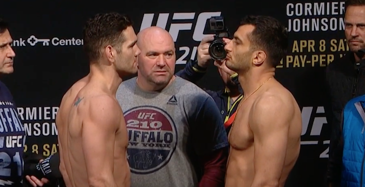 Chris Weidman Gegard Mousasi