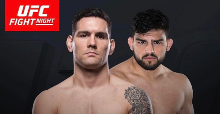 Chris Weidman vs. Kelvin Gastelum at UFC on Fox 25